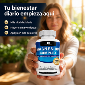 Magnesio Complex | 8 Magnesios en 1